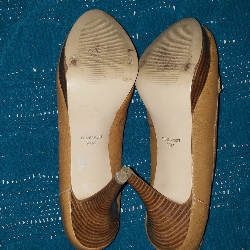 Nine west high heeled loafer - Picture 2 of 5